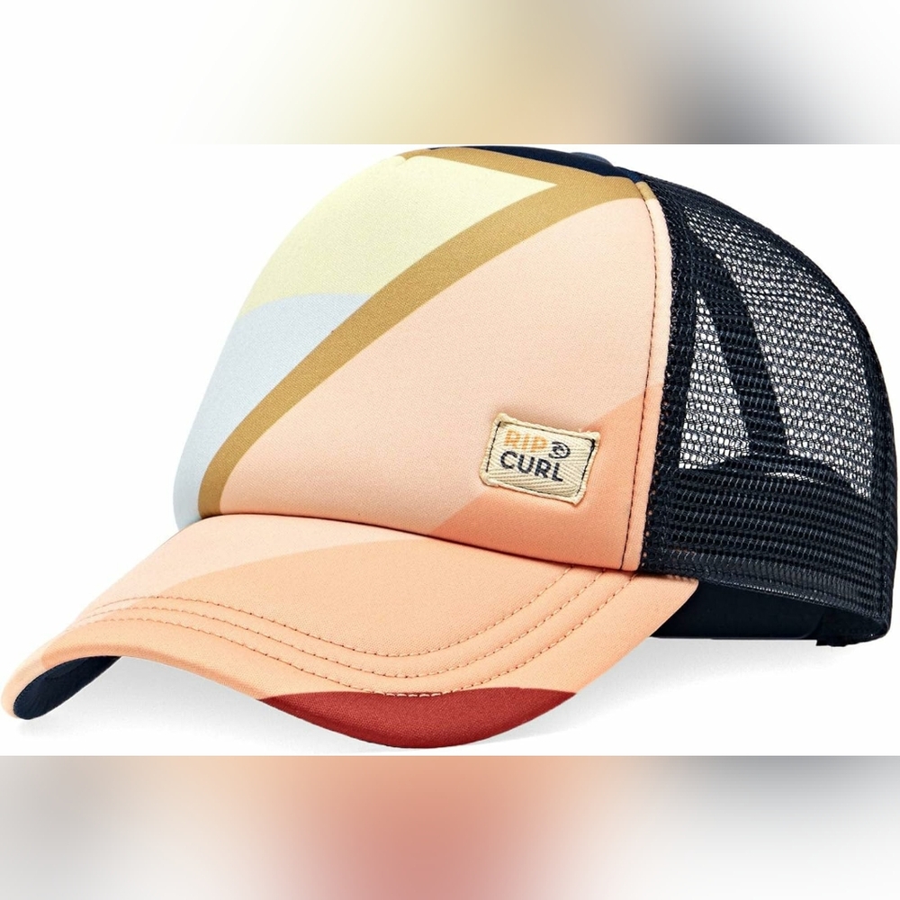 NWOT RIP Curl Sunsetters Trucker Womens Cap One Size Dark Blue